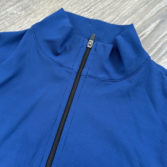 Lanston Blue With Zipper Jacket Size Xsmall - Picture 2 of 3